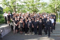 Gruppenbild vor Konzert