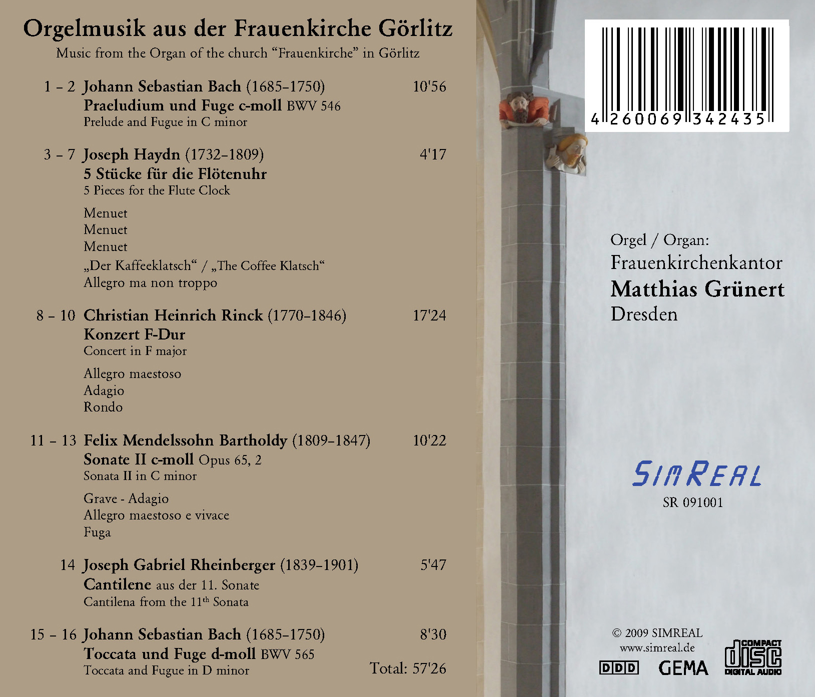 Orgelmusik aus der Frauenkirche Görlitz (MP3-Audio Download) – Bild 2